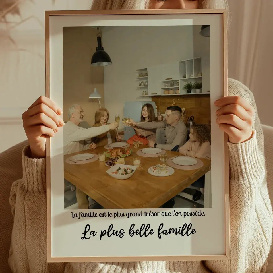 La plus belle famille - Affiche Personnalisée    Gelato