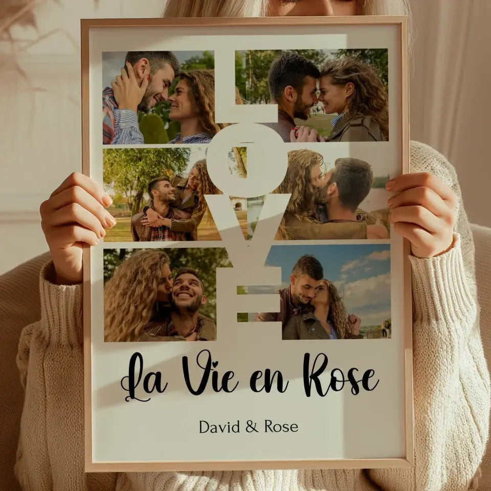 Love - Affiche personnalisée   Product vendor