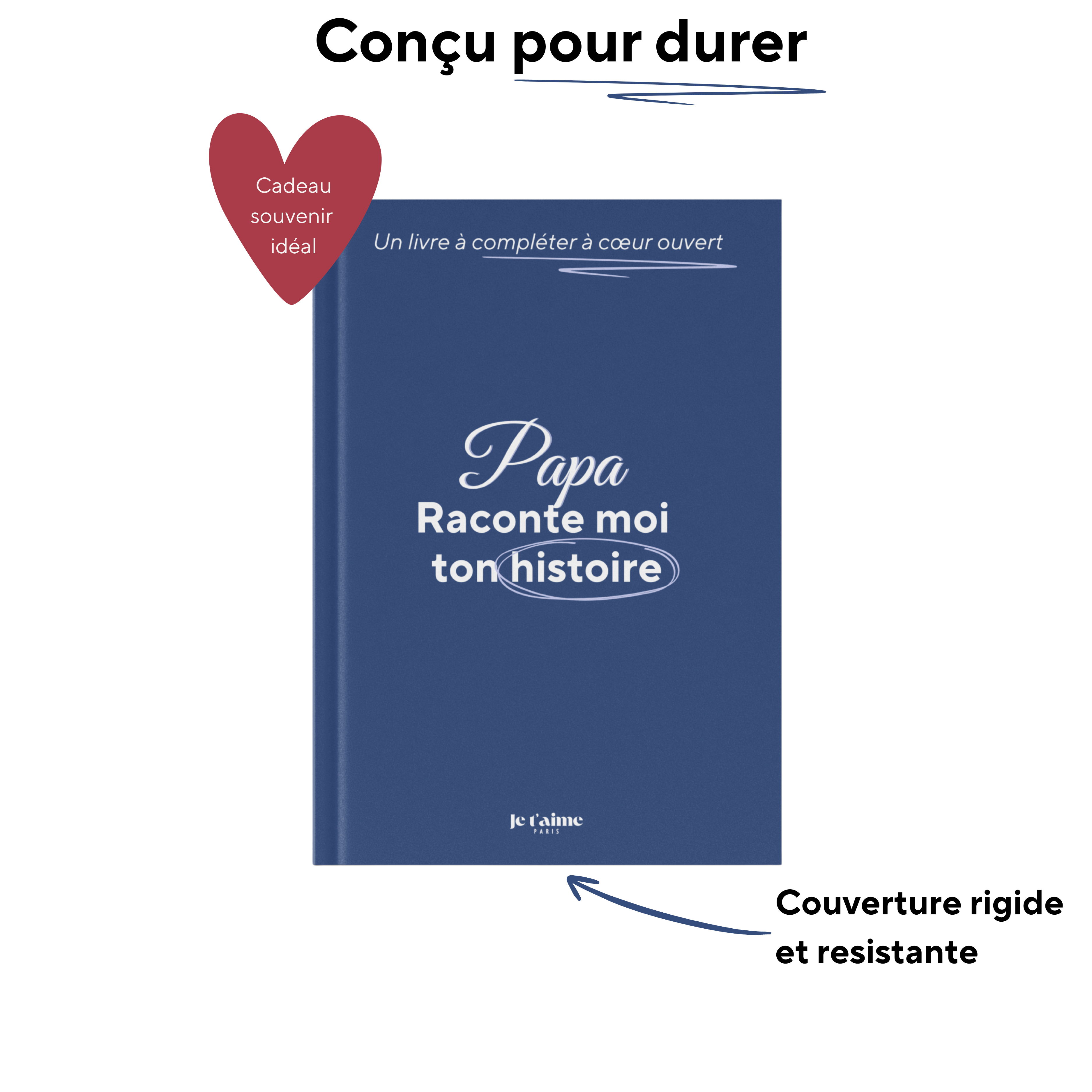 Papa raconte-moi ton histoire - Livre