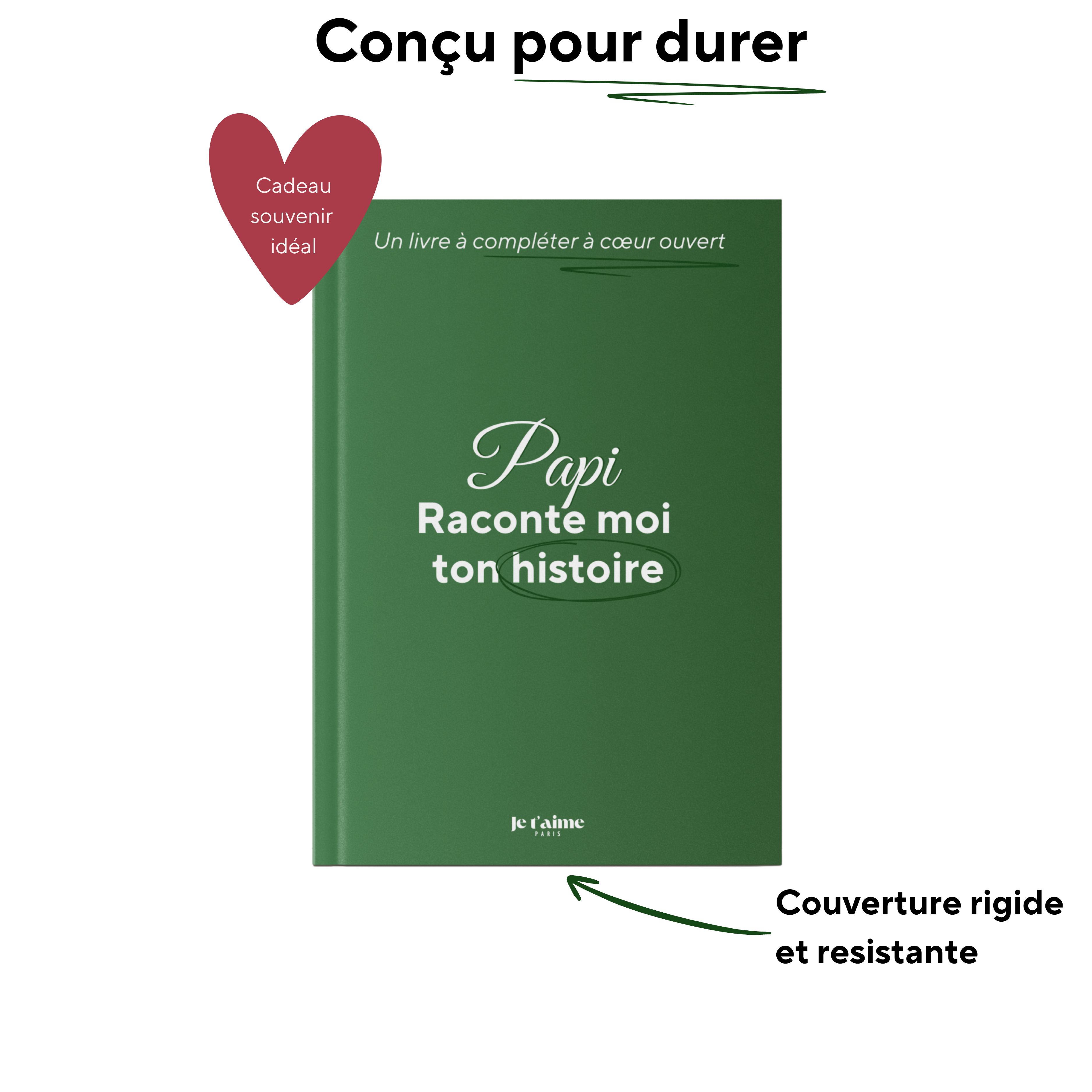 Papi raconte-moi ton histoire - Livre