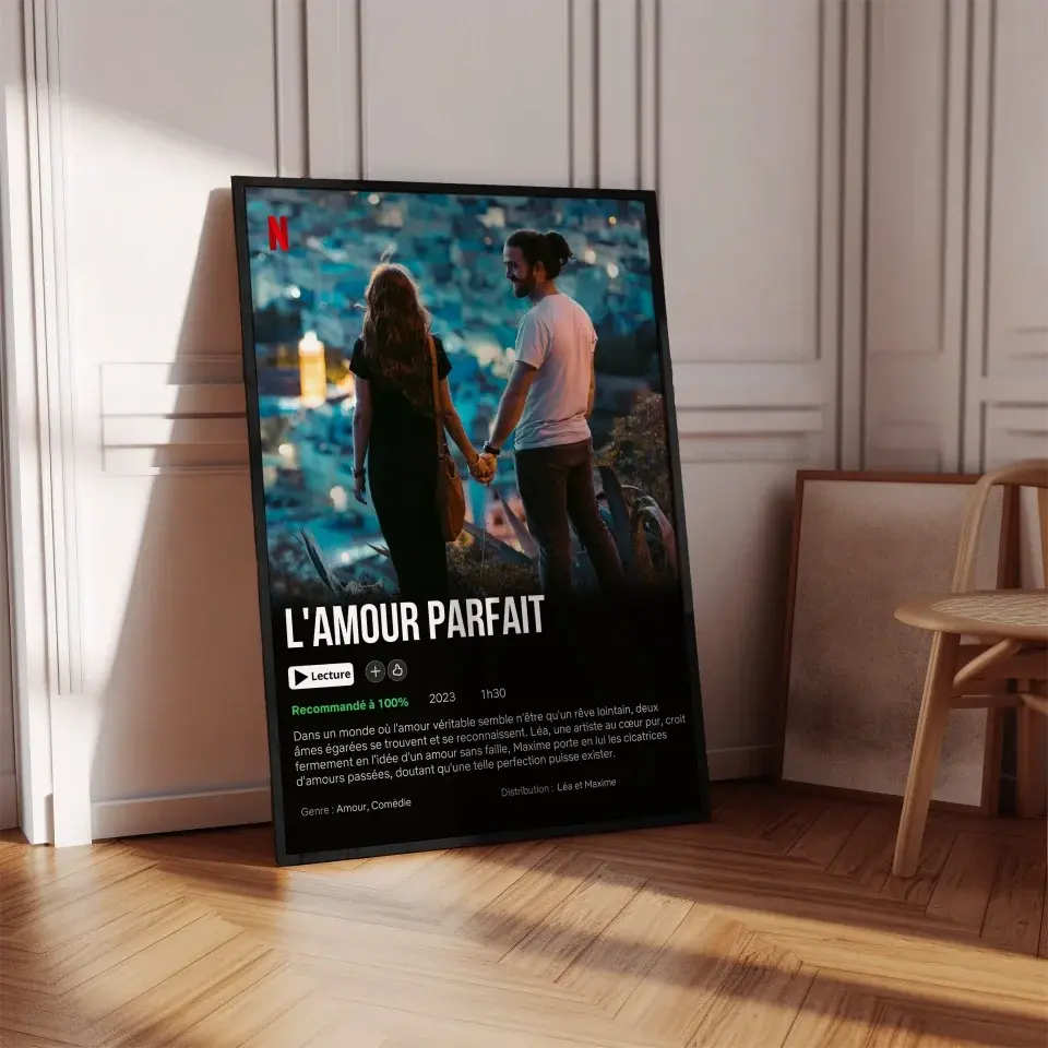 Netflix Vertical - Affiche personnalisée Gelato