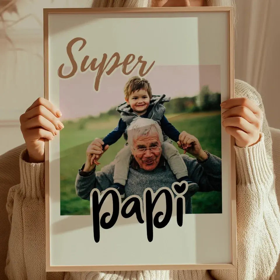 Super Papi - Afficher personnalisée   Product vendor