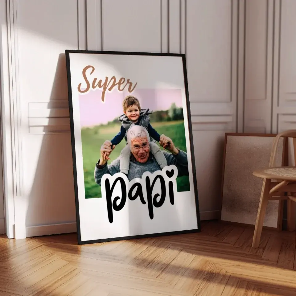 Super Papi - Afficher personnalisée   Product vendor